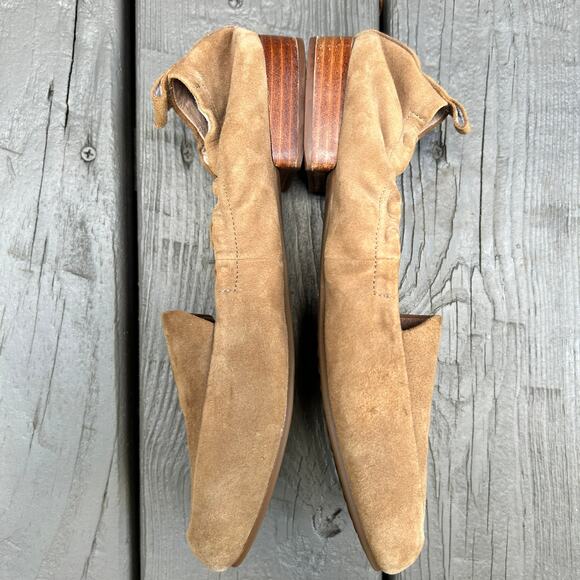 Abeo Bio System Womens Brown Suede Jean Flat Loafers Slip On Shoe Size 8N - Picture 6 of 7